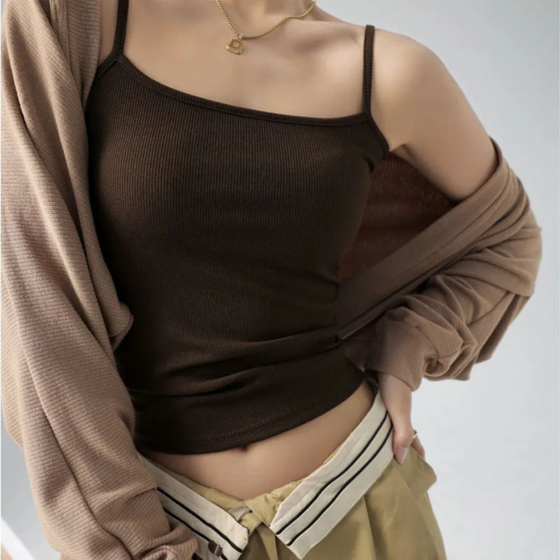 Slim Fit Spaghetti Strap Tank Top | 
7 Colors | S-XL | Summer Essential