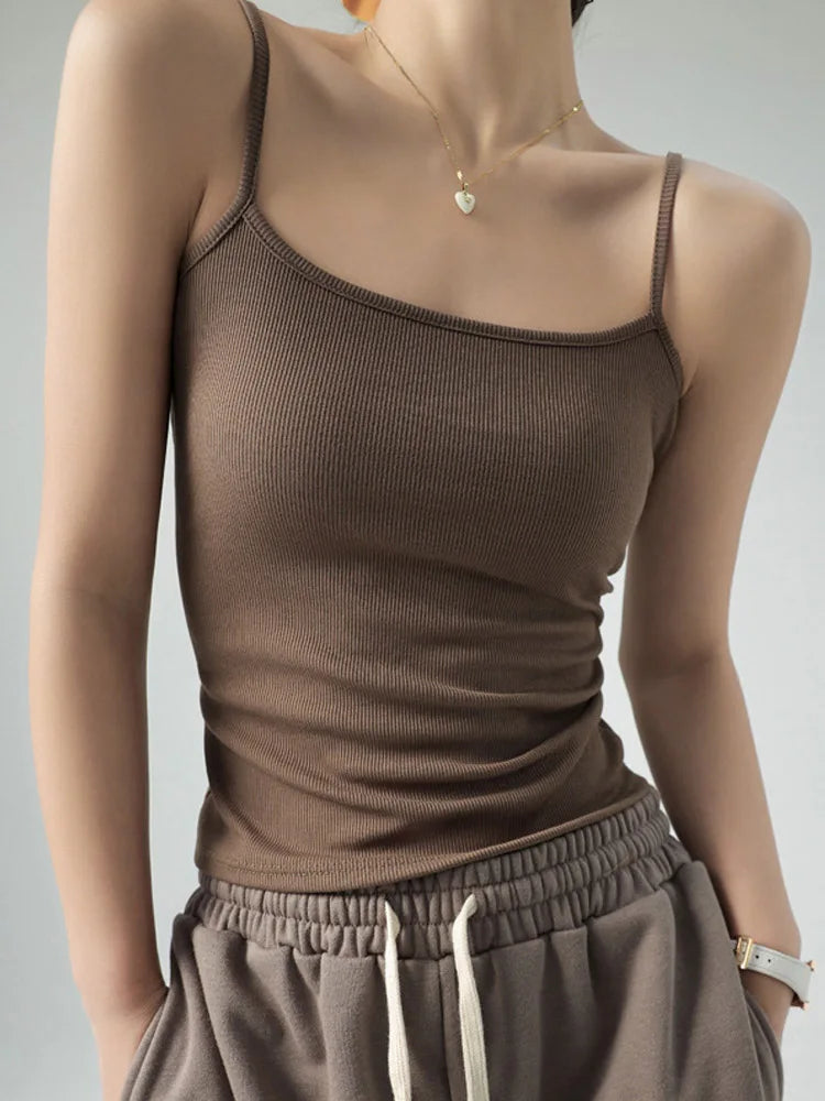 Slim Fit Spaghetti Strap Tank Top | 
7 Colors | S-XL | Summer Essential