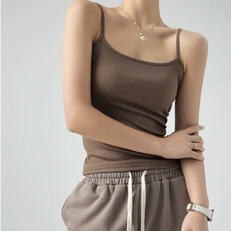 Slim Fit Spaghetti Strap Tank Top | 
7 Colors | S-XL | Summer Essential