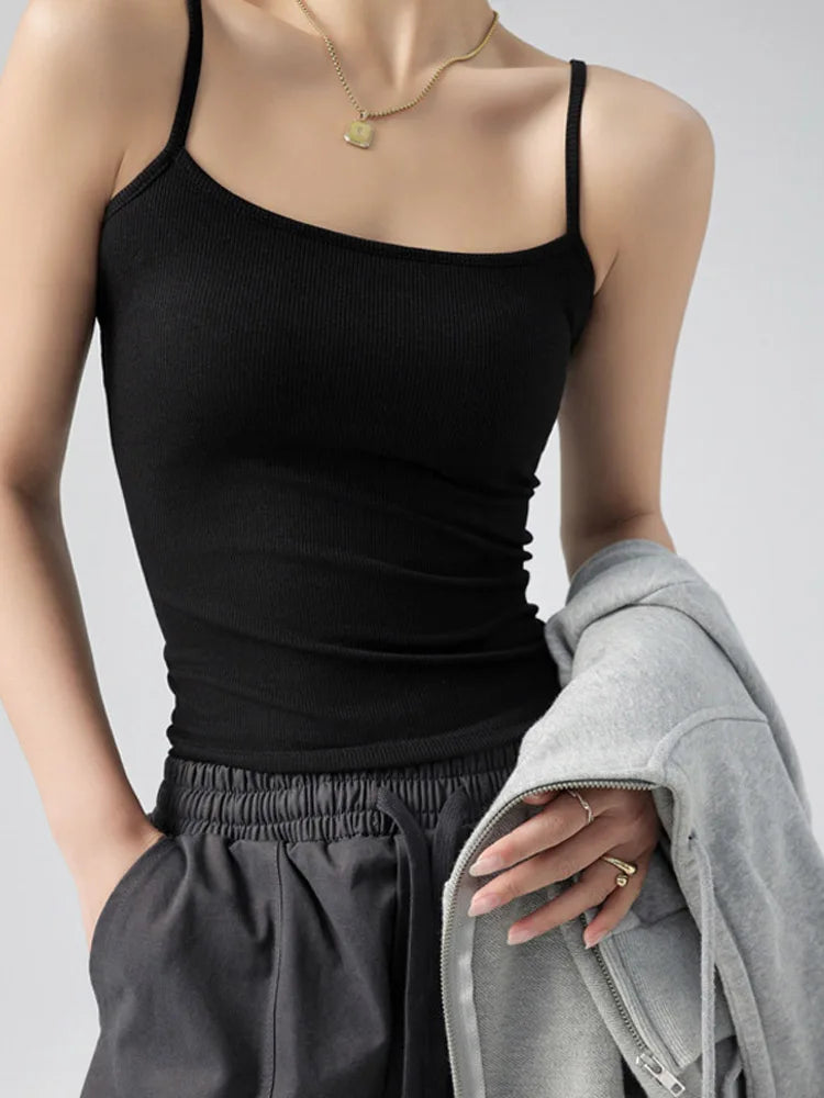 Slim Fit Spaghetti Strap Tank Top | 
7 Colors | S-XL | Summer Essential